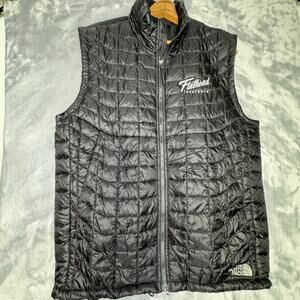 The North Face Thermoball Eco Black Full Zip Puffer Vest Mens Medium Outdoor